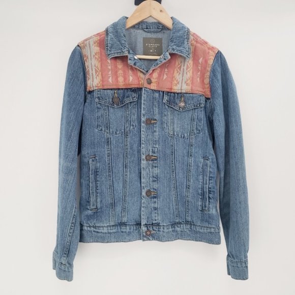 Urban Outfitters Standard Cloth Small Jean Jacket - Picture 1 of 7